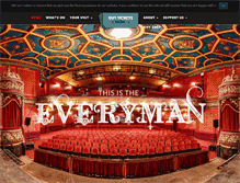 Tablet Screenshot of everymanpalace.com